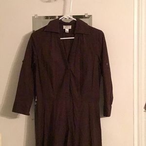 Ann Taylor Loft size 8. Brown Dress.